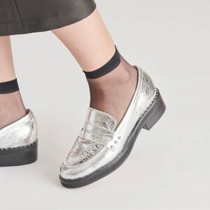 Dolce Vita Silver Aliane Loafers